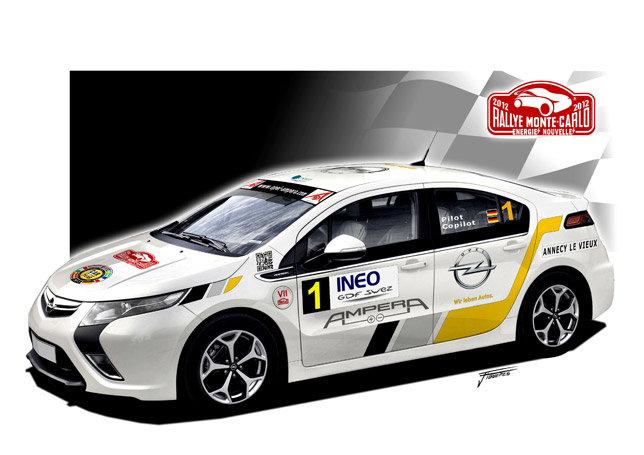 Opel Ampera Racing Car