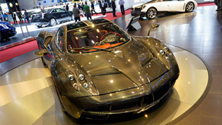 2012 geneva motor show: pagani huayra carbon edition