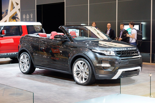Range Rover Evoque Convertible Geneva 2012