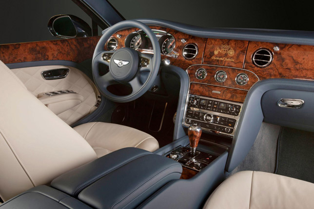 2012 Bentley Mulsanne Diamond Jubilee Edition Interior 