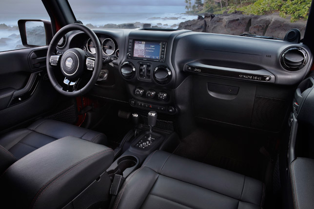 2012 Jeep Wrangler Unlimited Altitude Interior