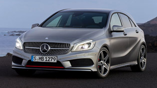 Most progressive design in the compact class: 2012 Mercedes-Benz A-Class