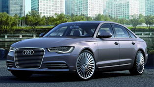 Audi A6 L E-Tron at the 2012 Beijing