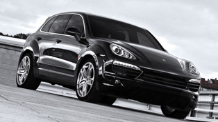 kahn porsche cayenne wide track