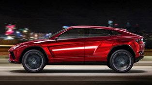 lamborghini urus crossover suv at auto china 2012