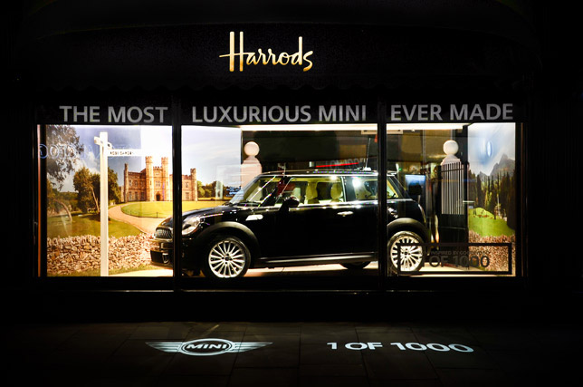 MINI inspired by Goodwood at Harrods