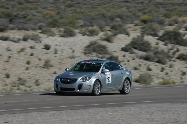 2012 Buick Regal GS competing at Nevada Open Road Challenge