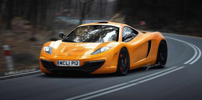 McLaren P12 render