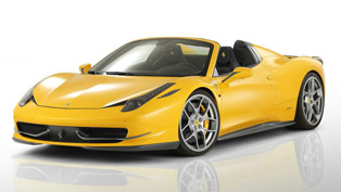 novitec rosso ferrari 458 italia spider