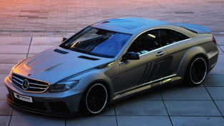 mercedes cl black edition v2 aerodynamic kit by prior design
