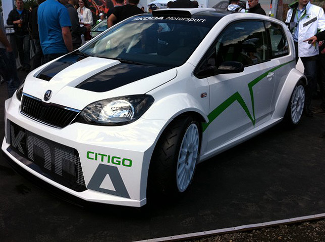 2012 Skoda Citigo Rally Concept at Woerhersee