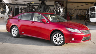 2013 Lexus ES 350 and ES 300h Hybrid with Improved Handling and Design