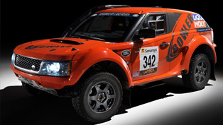 bowler exr rally car and exr s road car powered by land rover
