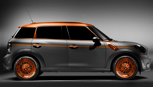 Carlex Design MINI Countryman in steampunk style 