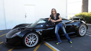 steven tyler and the first 1244 hp hennessey venom gt spyder
