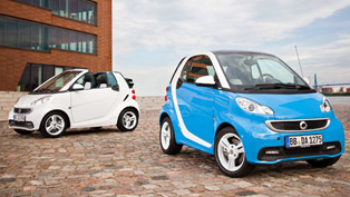 smart fortwo iceshine edition in coupe and cabrio