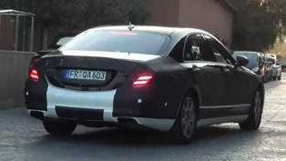 2014 mercedes-benz s-class spy video