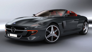 2015 Mercedes-Benz 300SL Roadster Concept by Slimane Toubal  