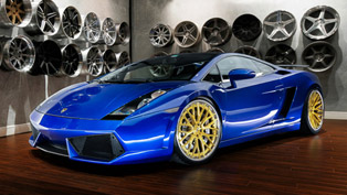 adv.1 wheels lamborghini gallardo adv10.0ts sl gold edition