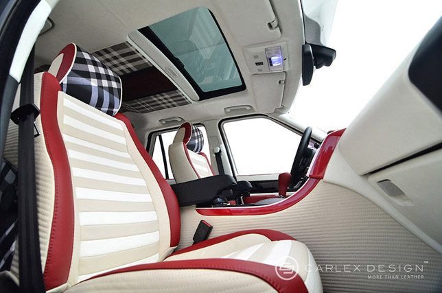 Carlex Design Range Rover Burberry Interior