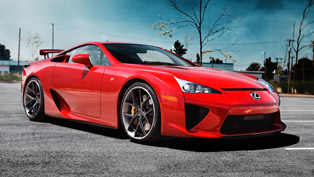 PUR Design Lexus LFA - the aggressive beauty