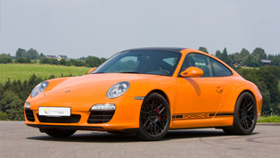 porsche 997 carrera s with emotion wheels concave