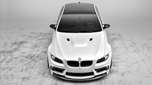 vorsteiner bmw e9x m3 gts5 with new front bumper