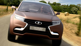2013 Lada X-Ray Concept World Premiere in Moscow 