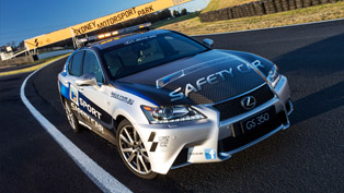 lexus gs 350 f sport debuts as a safety car
