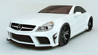 mec design mercedes-benz sl r230 wide body