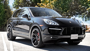 SR Auto Porsche Cayenne with PUR Wheels 