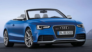 2013 audi rs5 cabrio - wind in the hair and v8 sound [video]