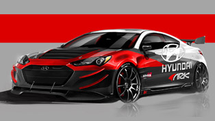 ark hyundai genesis coupe r-spec track edition to be revealed at 2012 sema show