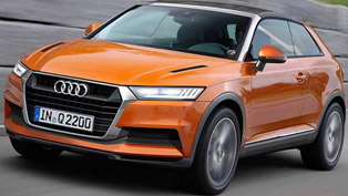 audi q2 crosslane coupe at the paris motor show