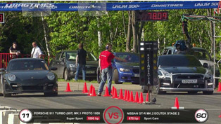 gt-r ecuteck vs 911 proto 1000 and 911 switzer