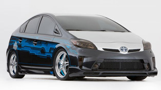 clint bowyer toyota prius - lower than a sprint cup car