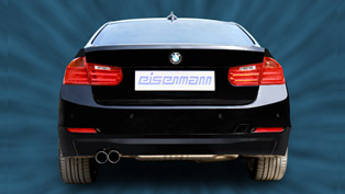 eisenmann bmw f30 3 series equipped with new exhaust system [video]