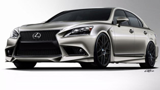 2012 sema: lexus project ls f sport by five axis