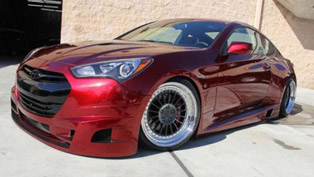 FuelCulture Hyundai Genesis Coupe at the 2012 SEMA