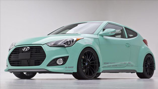 hyundai jp edition veloster concept at the 2012 sema