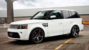 SR Auto Range Rover Made Sharper with Vossen CV3