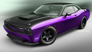 Dunham's Dodge Challenger SRT8 Project UltraViolet is no Laughing Matter