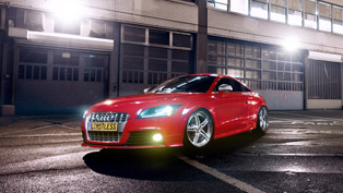 d2forged audi tt-s xl3 shows more aggressive stance