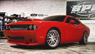 d2forged dodge challenger srt8 generates 880 horsepower