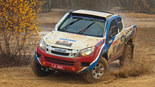isuzu dakar d-max set to compete in the famous rally