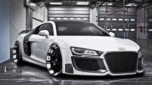 regula audi r8 with grandiose bodykit