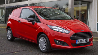 2013 ford fiesta van offers new design and more technologies
