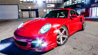 red temptation: d2forged porsche 997 turbo cv2