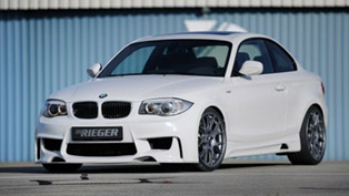 Facelifted: Rieger BMW 1er Coupe