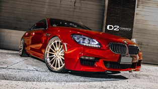 d2forged enhances the bmw 650i gran coupe